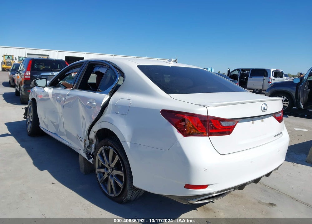 2013 LEXUS GS 350 VIN: JTHCE1BLXD5018234