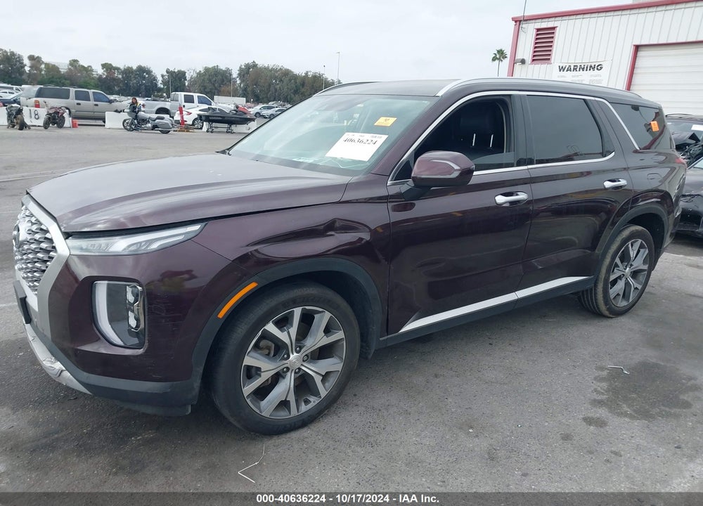 2021 HYUNDAI PALISADE SEL VIN: KM8R44HE4MU333881