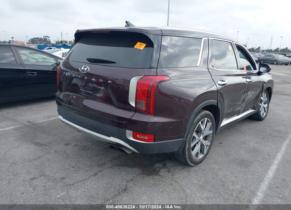2021 HYUNDAI PALISADE SEL VIN: KM8R44HE4MU333881