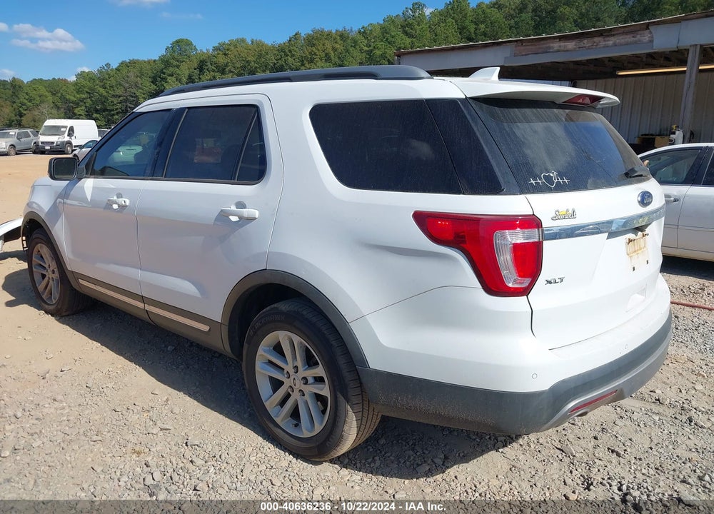 2017 FORD EXPLORER XLT VIN: 1FM5K7D89HGA91065
