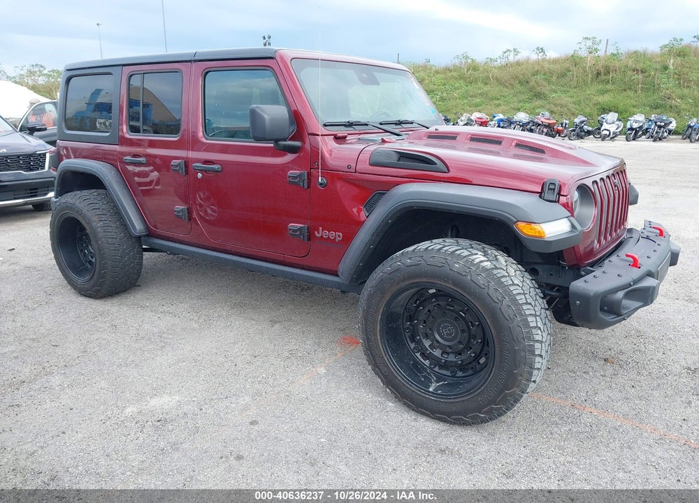 2021 ANGLER JEEP WR UNLIMITED RUBICON 4X4 VIN: 1C4HJXFG9MW761075