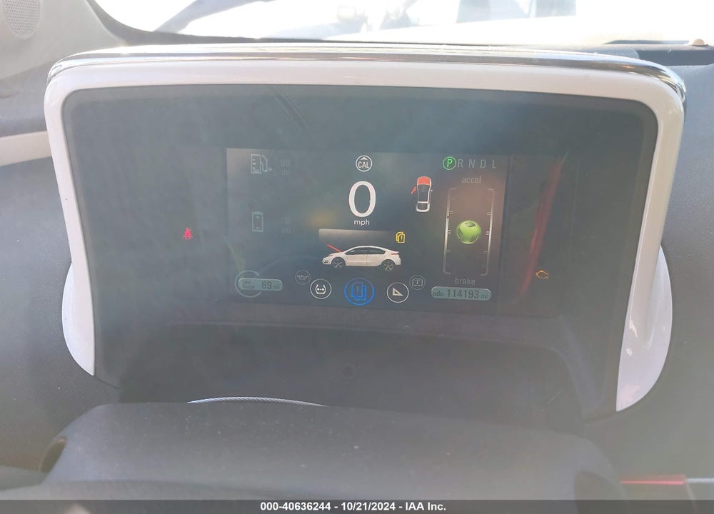 2012 CHEVROLET VOLT VIN: 1G1RD6E43CU127003