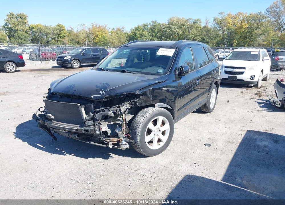 2008 HYUNDAI SANTA FE LIMITED/SE VIN: 5NMSH73E58H148898