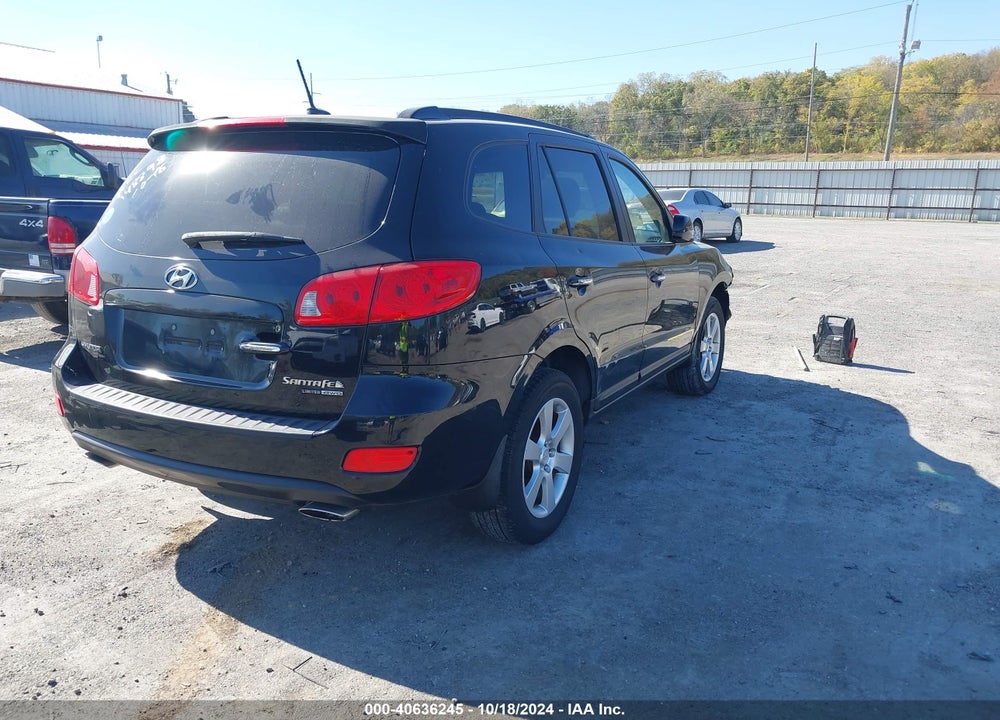 2008 HYUNDAI SANTA FE LIMITED/SE VIN: 5NMSH73E58H148898