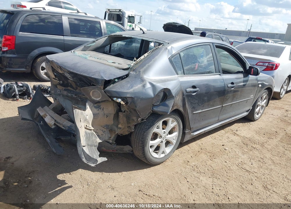 2009 MAZDA 3 S GRAND TOURING VIN: JM1BK323391206044