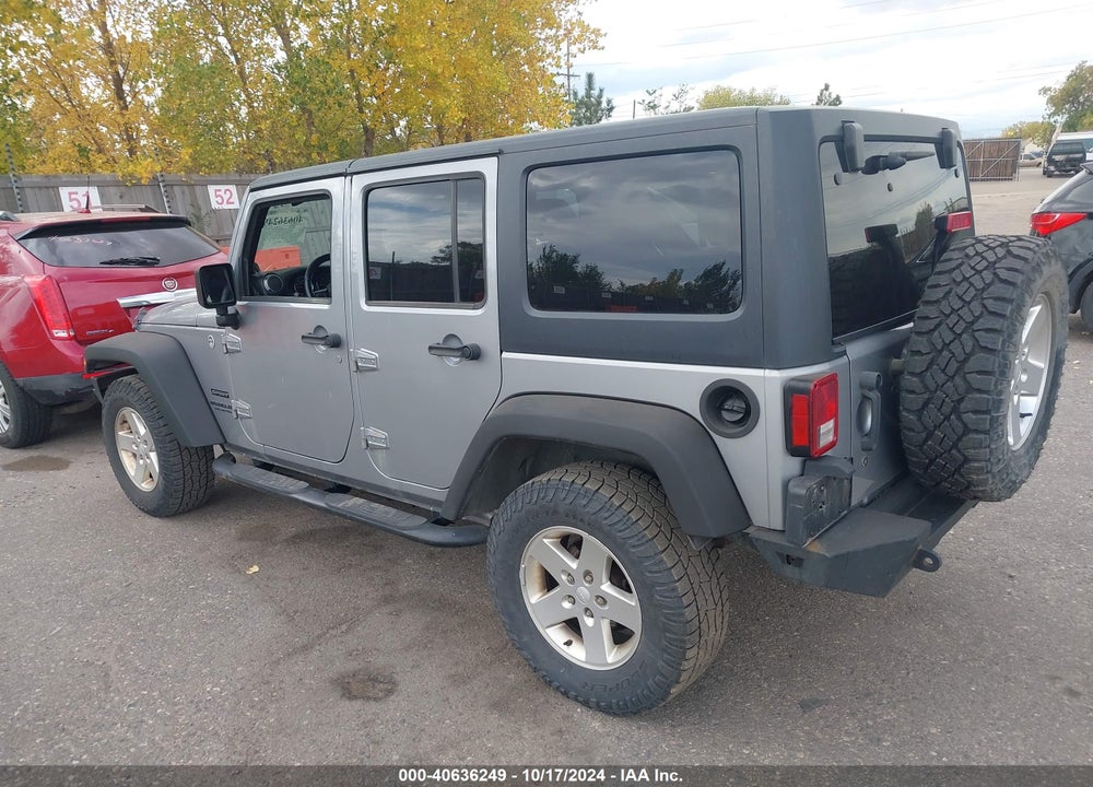 2013 JEEP WRANGLER UNLIMITED SPORT VIN: 1C4BJWDG2DL589704