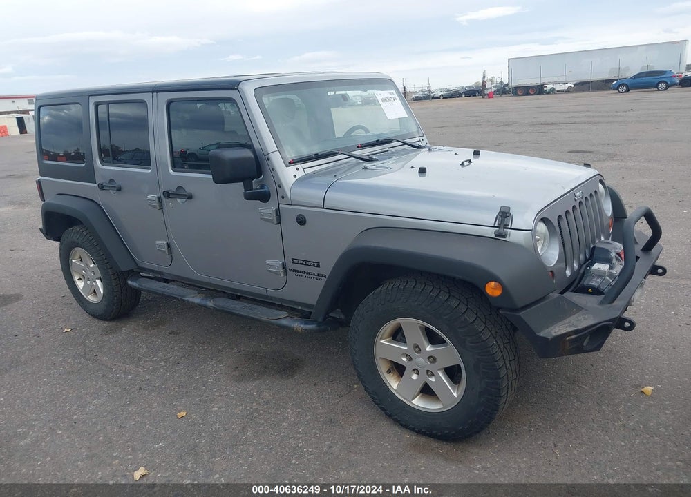 2013 JEEP WRANGLER UNLIMITED SPORT VIN: 1C4BJWDG2DL589704