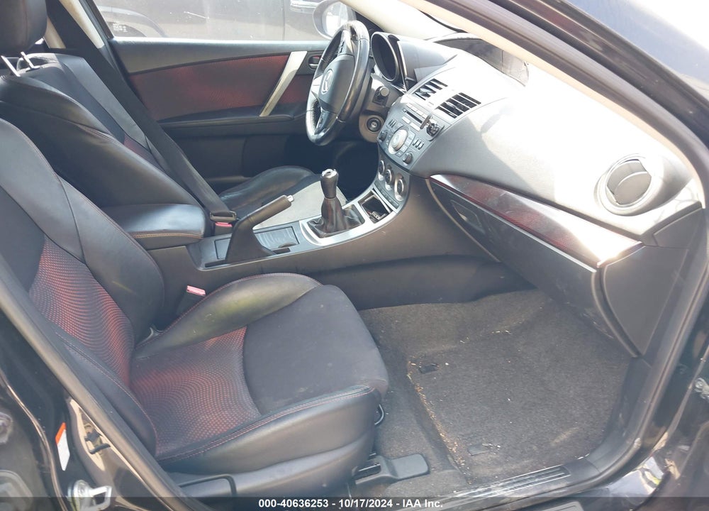 2011 MAZDA SPEED3 SPORT VIN: JM1BL1K43B1370541