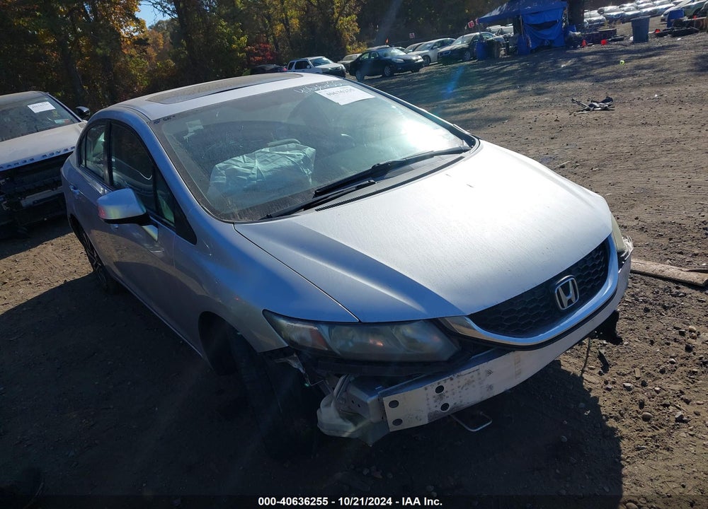 2013 HONDA CIVIC EX-L VIN: 19XFB2F93DE281083