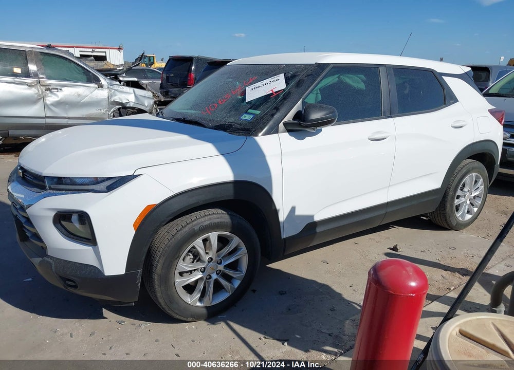 2022 CHEVROLET TRAILBLAZER FWD LS VIN: KL79MMS29NB126769