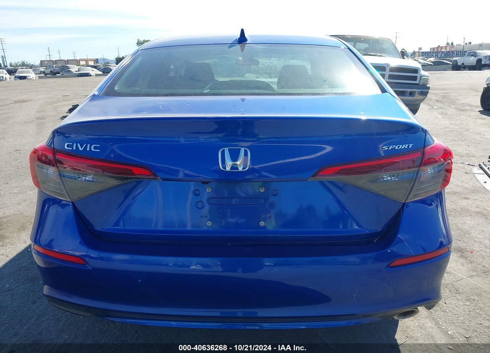 2022 HONDA CIVIC SPORT VIN: 2HGFE2F50NH537613
