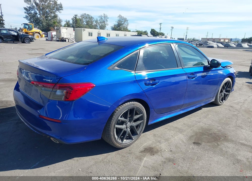 2022 HONDA CIVIC SPORT VIN: 2HGFE2F50NH537613
