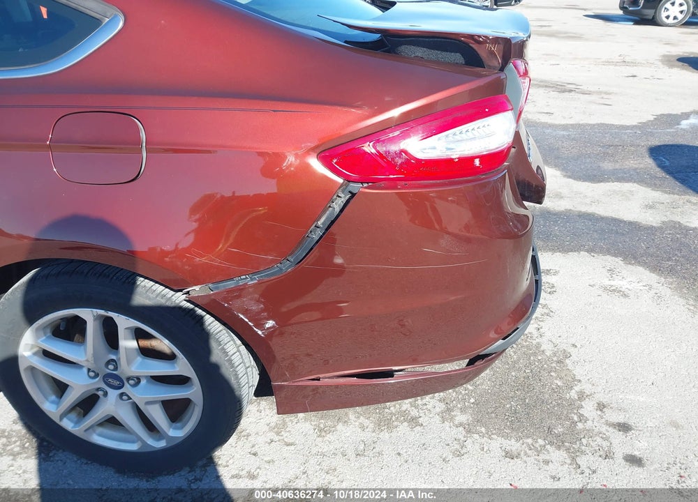 2015 FORD FUSION SE VIN: 3FA6P0H75FR113822