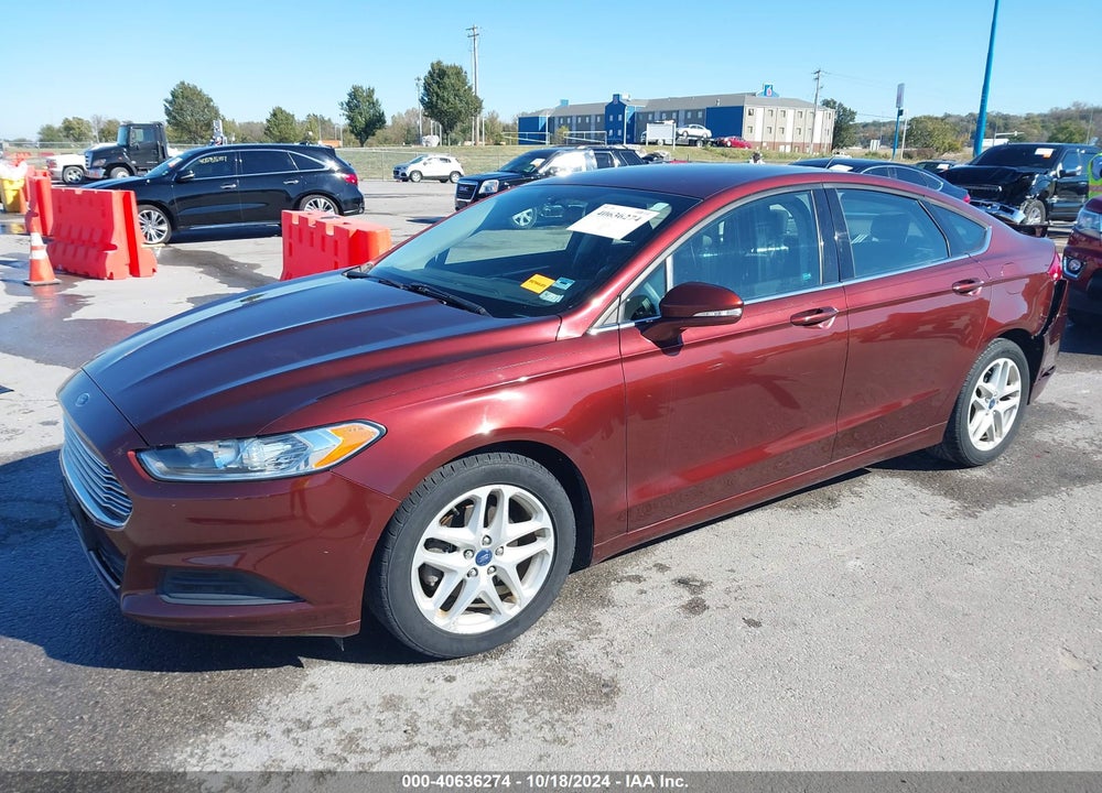 2015 FORD FUSION SE VIN: 3FA6P0H75FR113822