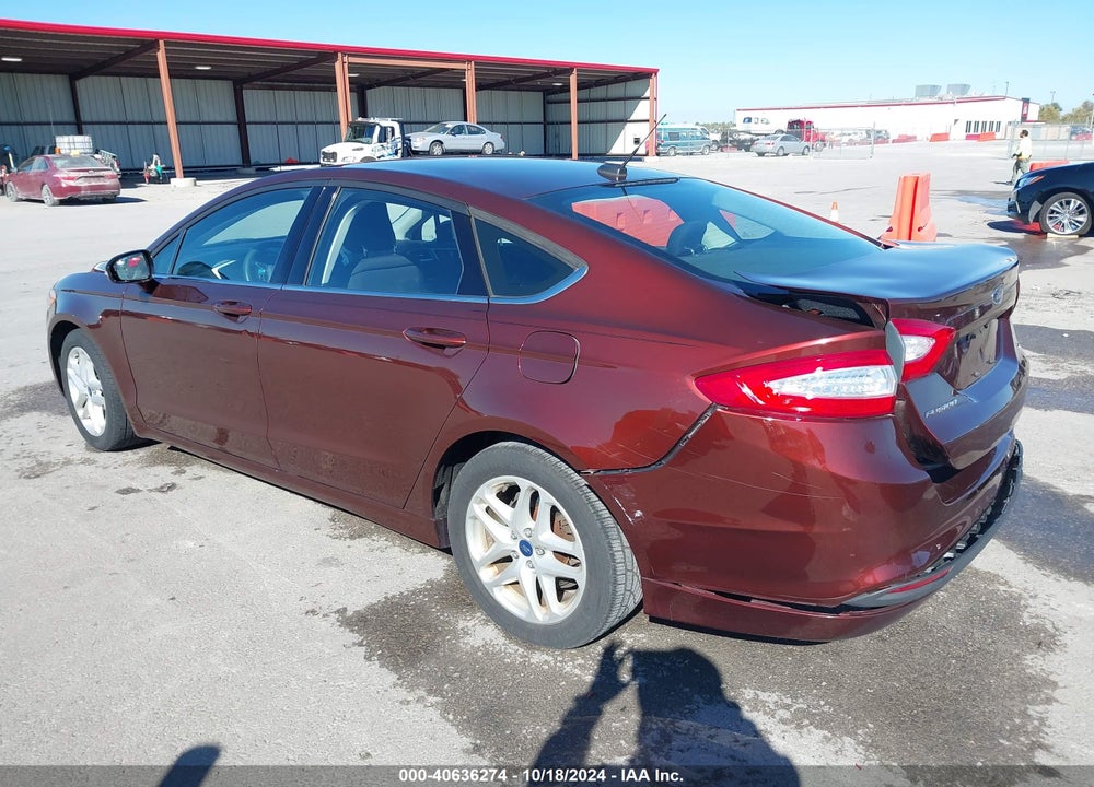 2015 FORD FUSION SE VIN: 3FA6P0H75FR113822