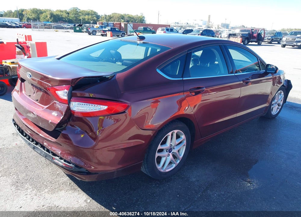 2015 FORD FUSION SE VIN: 3FA6P0H75FR113822