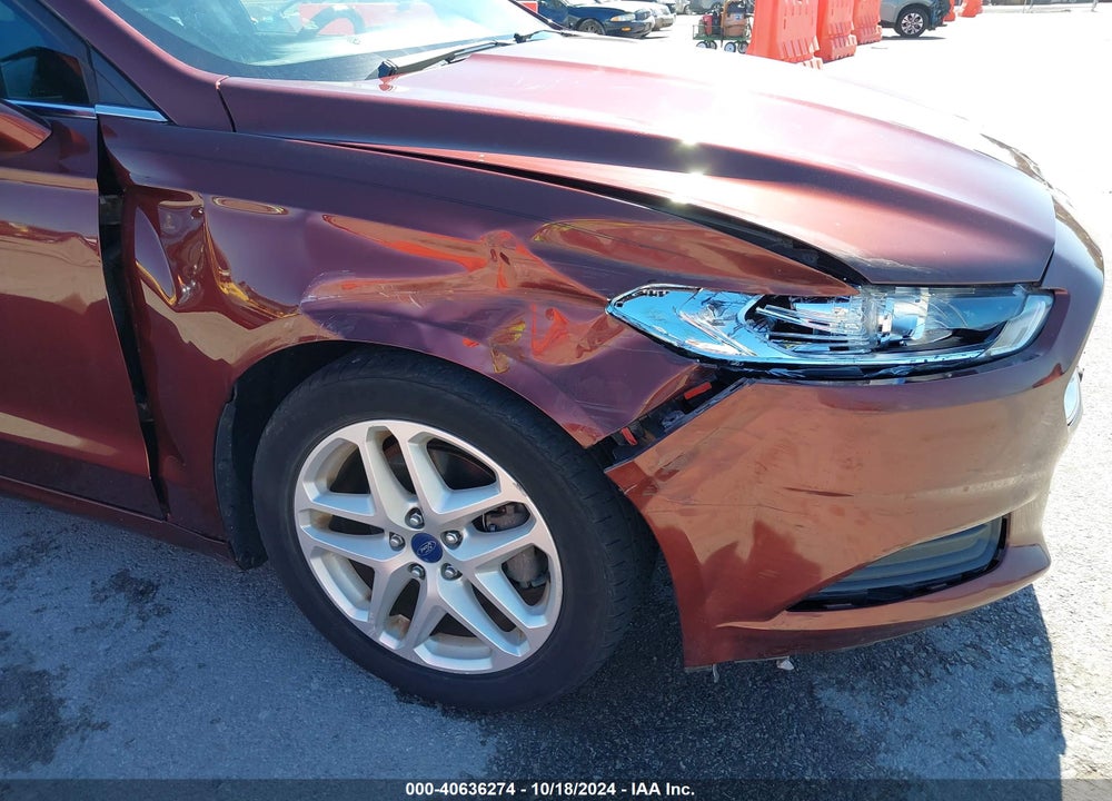 2015 FORD FUSION SE VIN: 3FA6P0H75FR113822