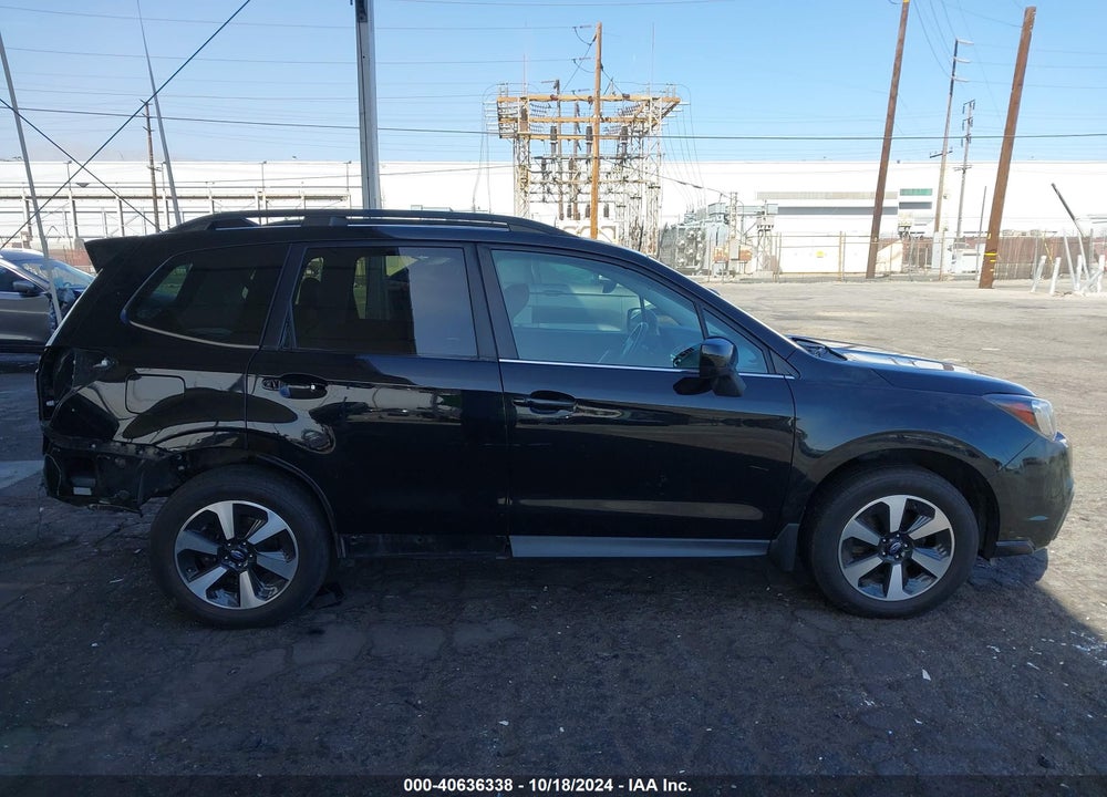 2018 SUBARU FORESTER 2.5I LIMITED VIN: JF2SJARC2JH604159