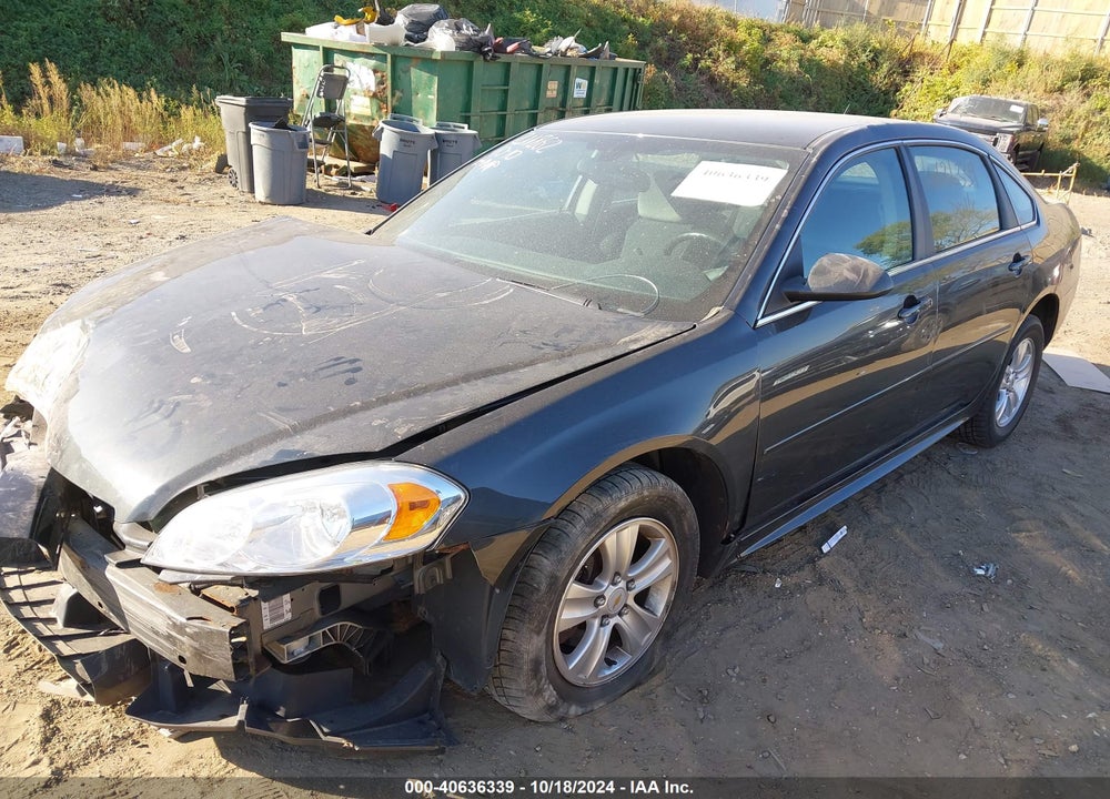 2013 CHEVROLET IMPALA LS VIN: 2G1WA5E38D1163148
