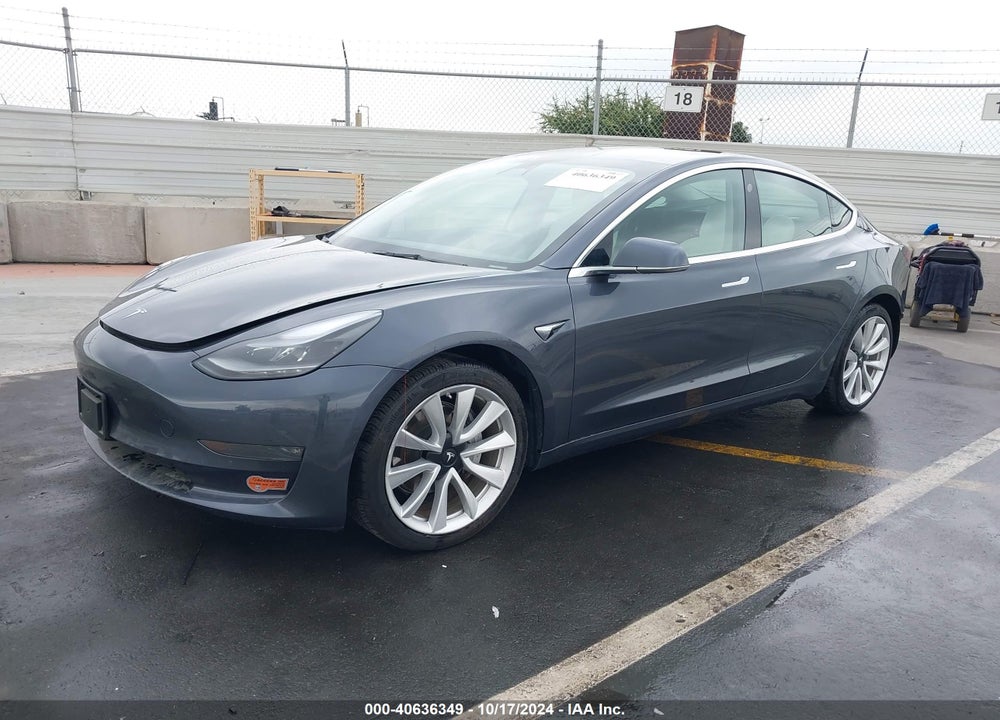 2019 TESLA MODEL 3 LONG RANGE/PERFORMANCE VIN: 5YJ3E1EB7KF465202