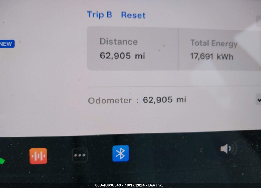 2019 TESLA MODEL 3 LONG RANGE/PERFORMANCE VIN: 5YJ3E1EB7KF465202