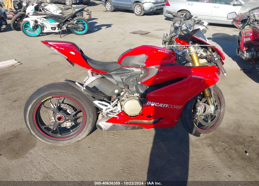 2016 DUCATI SUPERBIKE 1299 PANIGALE/S VIN: ZDM14BYW8GB004796