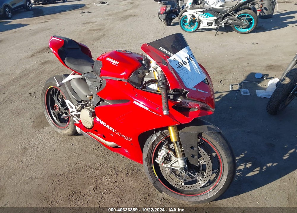 2016 DUCATI SUPERBIKE 1299 PANIGALE/S VIN: ZDM14BYW8GB004796