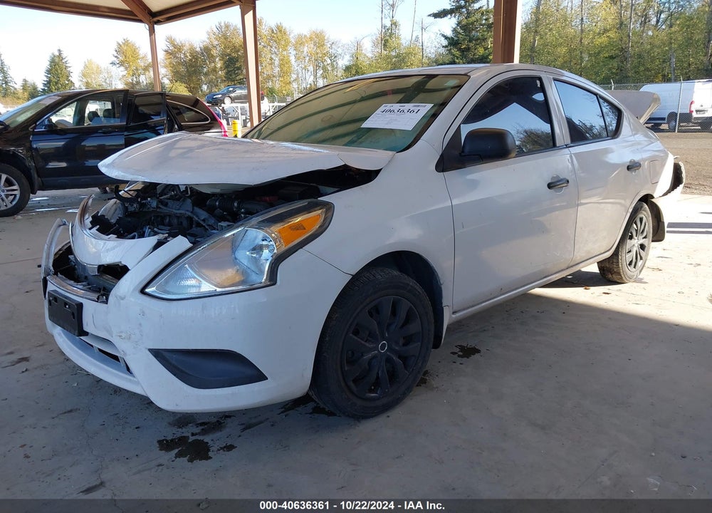 2015 NISSAN VERSA 1.6 S+ VIN: 3N1CN7AP2FL941371