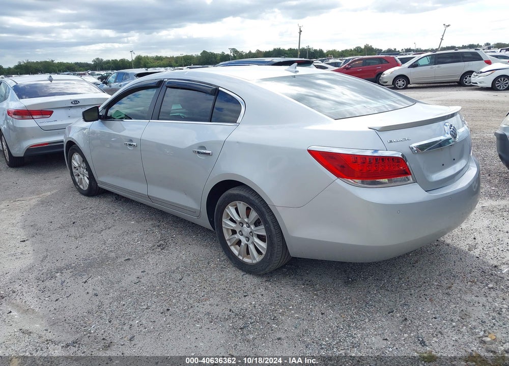 2012 BUICK LACROSSE PREMIUM 1 GROUP VIN: 1G4GD5ERXCF284046
