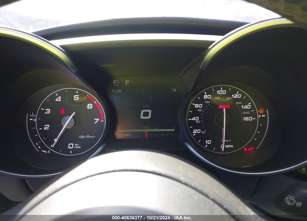 2017 ALFA ROMEO GIULIA TI AWD VIN: ZARFAEEN7H7534730