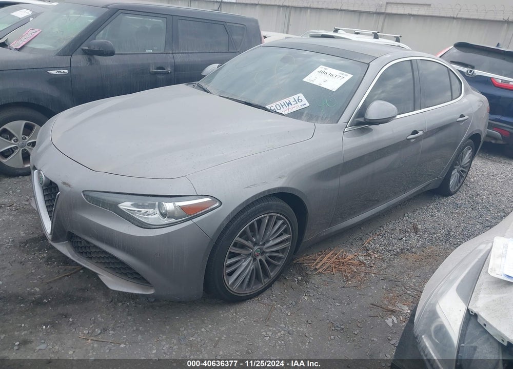 2017 ALFA ROMEO GIULIA TI AWD VIN: ZARFAEEN7H7534730