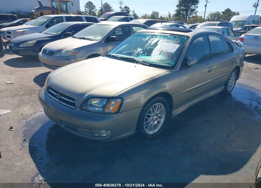 2001 SUBARU LEGACY GT VIN: 4S3BE645717214298