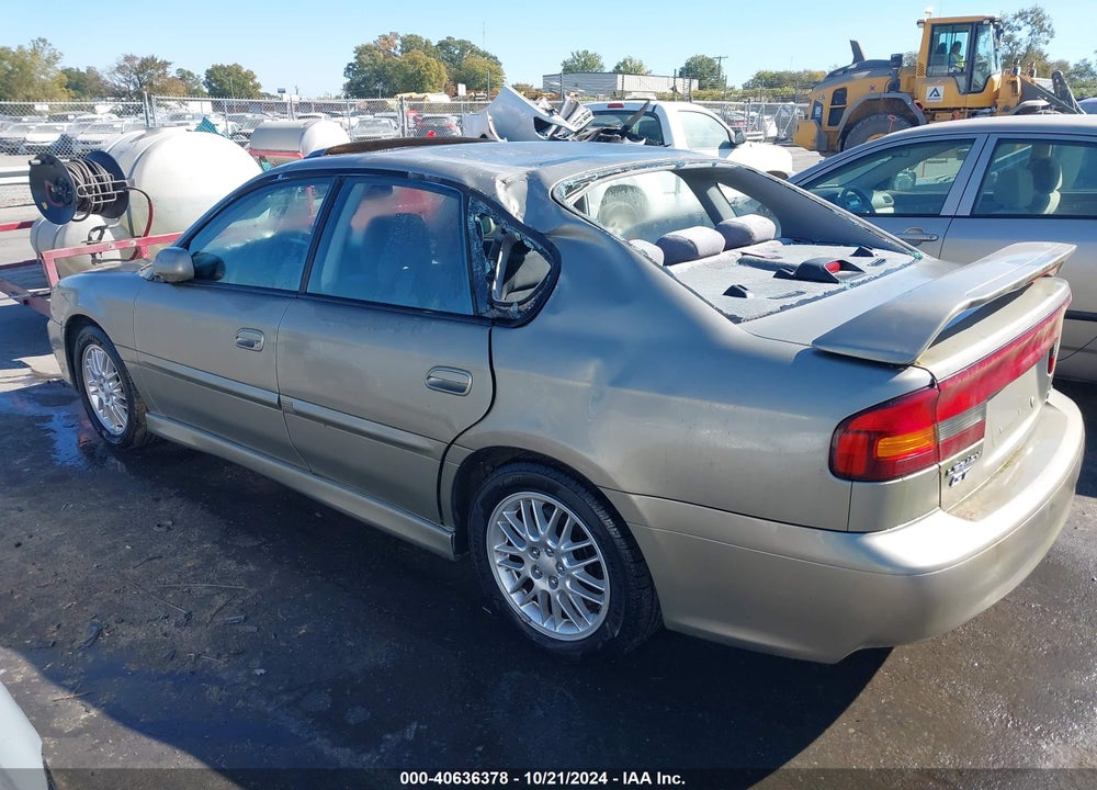 2001 SUBARU LEGACY GT VIN: 4S3BE645717214298