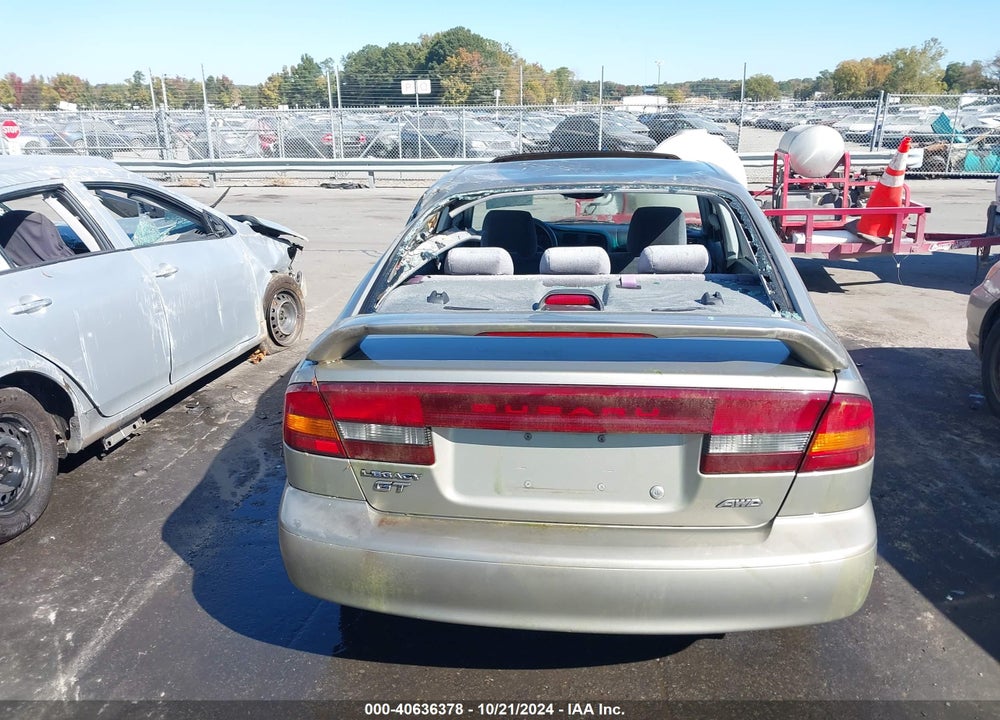 2001 SUBARU LEGACY GT VIN: 4S3BE645717214298