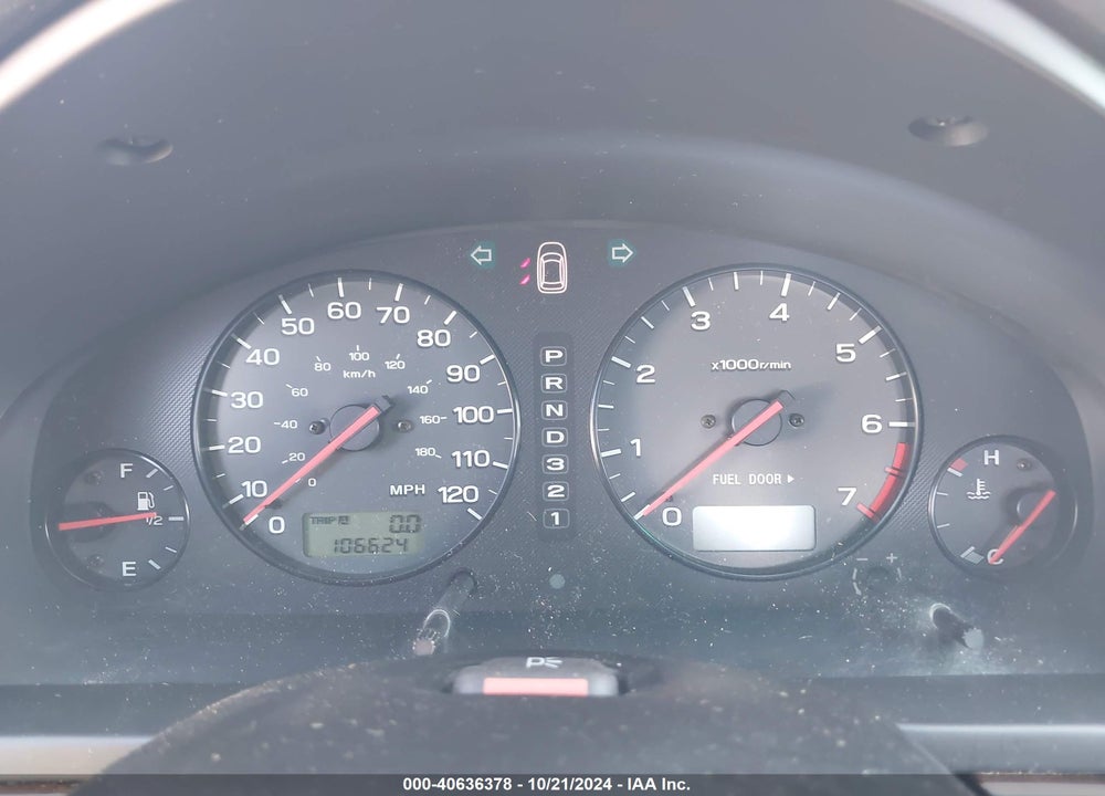 2001 SUBARU LEGACY GT VIN: 4S3BE645717214298