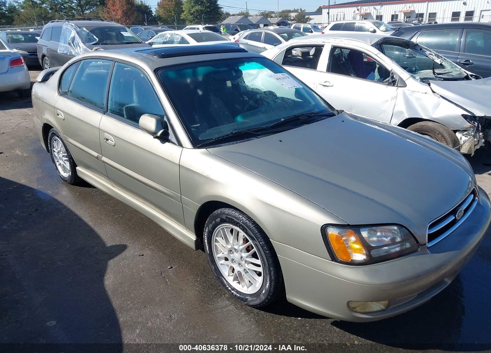 2001 SUBARU LEGACY GT VIN: 4S3BE645717214298