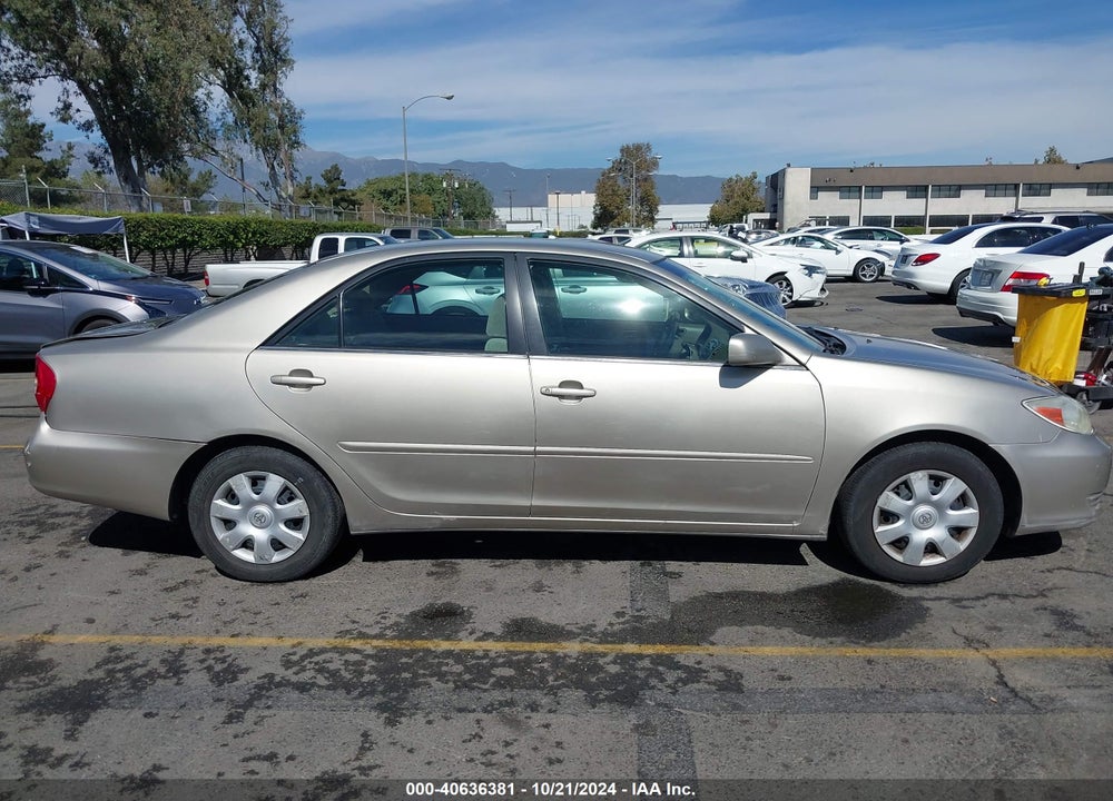 2003 TOYOTA CAMRY LE VIN: 4T1BE32K13U775393