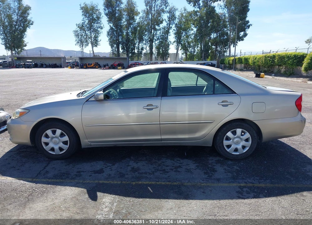 2003 TOYOTA CAMRY LE VIN: 4T1BE32K13U775393