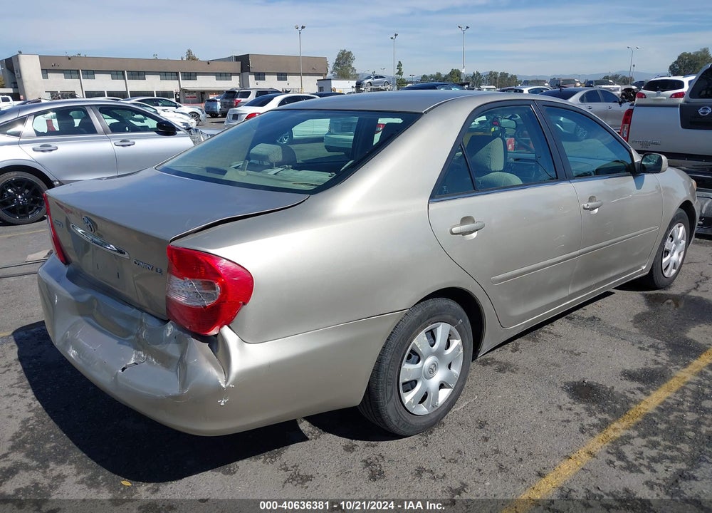 2003 TOYOTA CAMRY LE VIN: 4T1BE32K13U775393