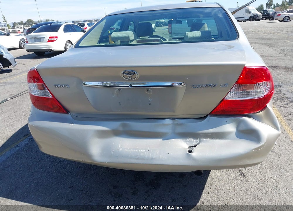 2003 TOYOTA CAMRY LE VIN: 4T1BE32K13U775393