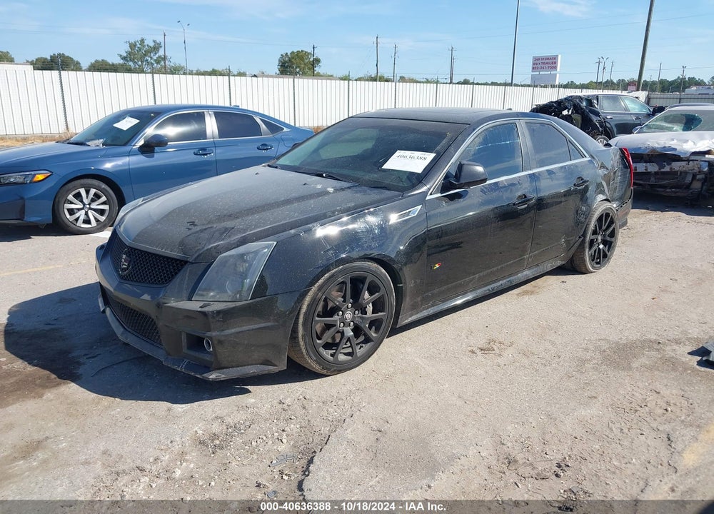 2011 CADILLAC CTS-V VIN: 1G6DV5EP8B0109883