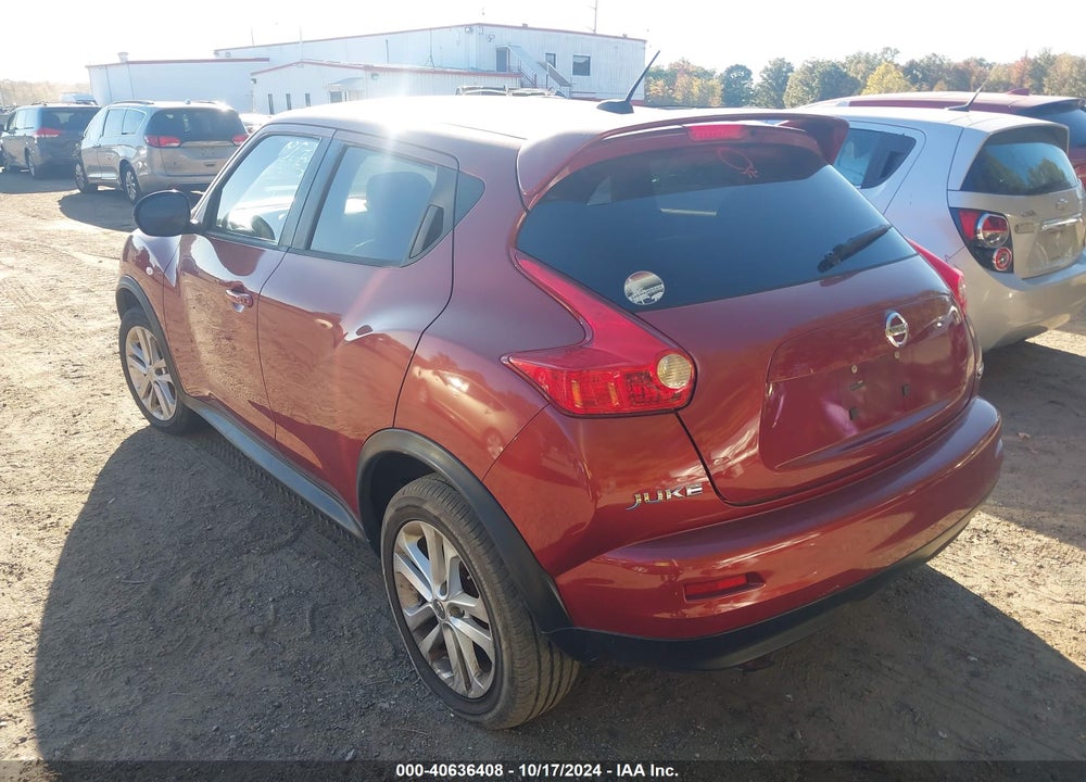 2011 NISSAN JUKE SL VIN: JN8AF5MV5BT016934