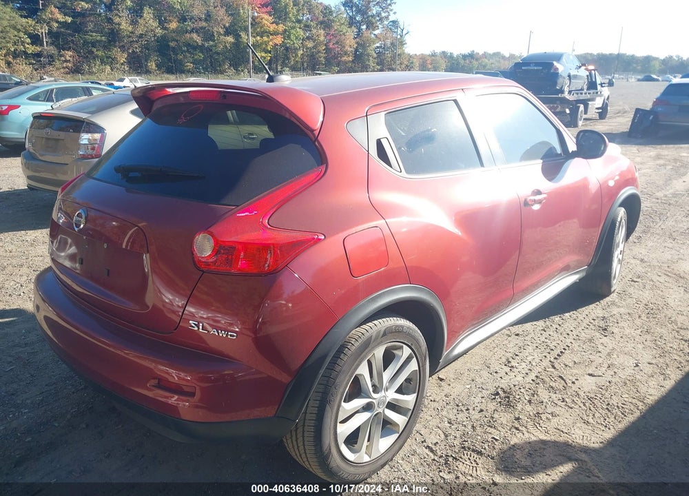 2011 NISSAN JUKE SL VIN: JN8AF5MV5BT016934