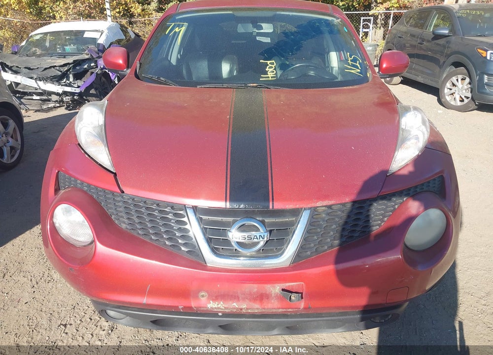 2011 NISSAN JUKE SL VIN: JN8AF5MV5BT016934