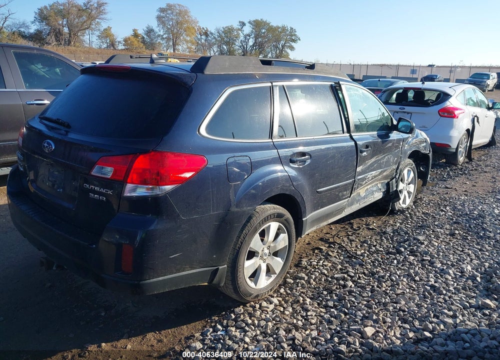 2012 SUBARU OUTBACK 3.6R LIMITED VIN: 4S4BRDLC9C2280159