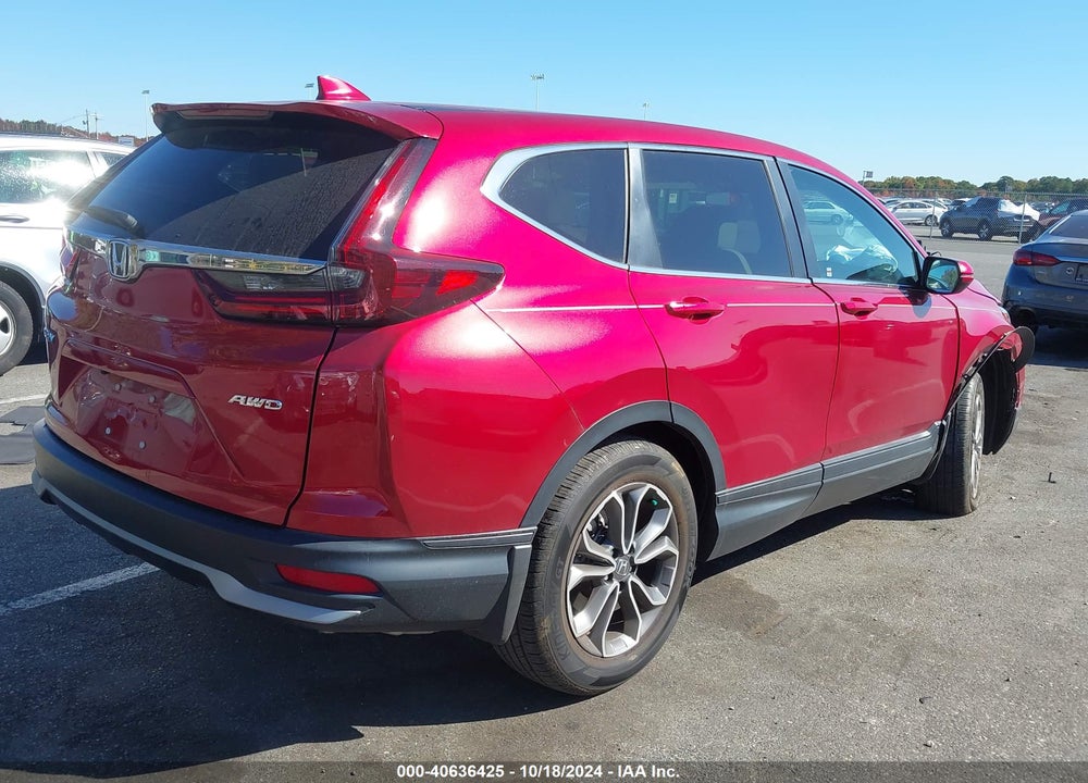 2021 HONDA CR-V AWD EX VIN: 2HKRW2H51MH660378