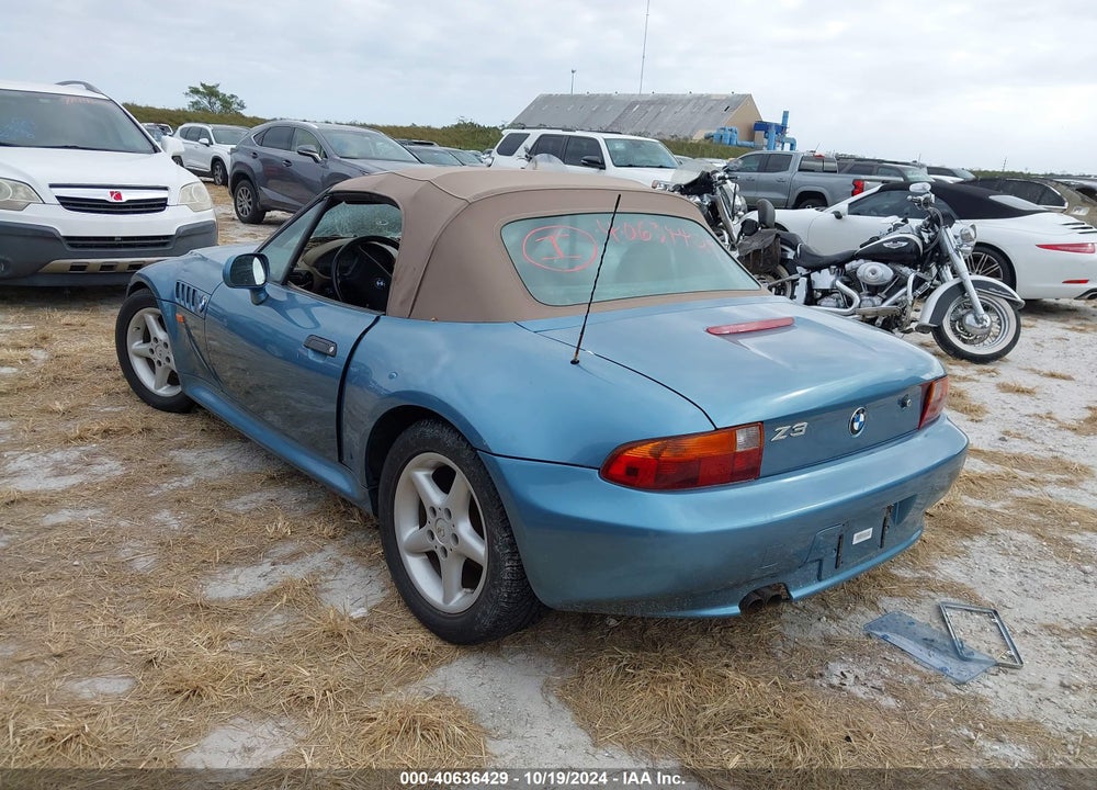 1997 BMW Z3 2.8L VIN: 4USCJ3327VLC01678