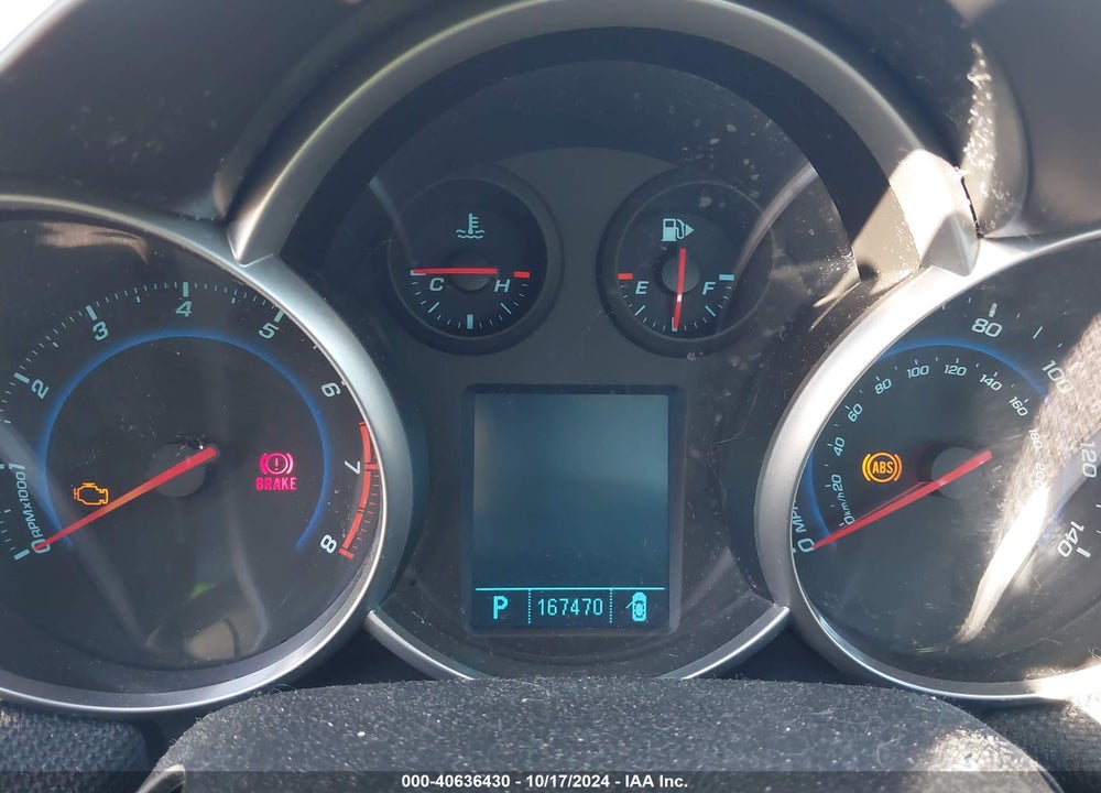 2011 CHEVROLET CRUZE 1LT VIN: 1G1PF5S99B7219550