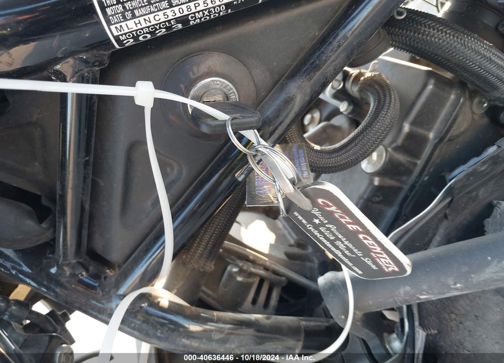 2023 HONDA CMX300 VIN: MLHNC5308P5600488