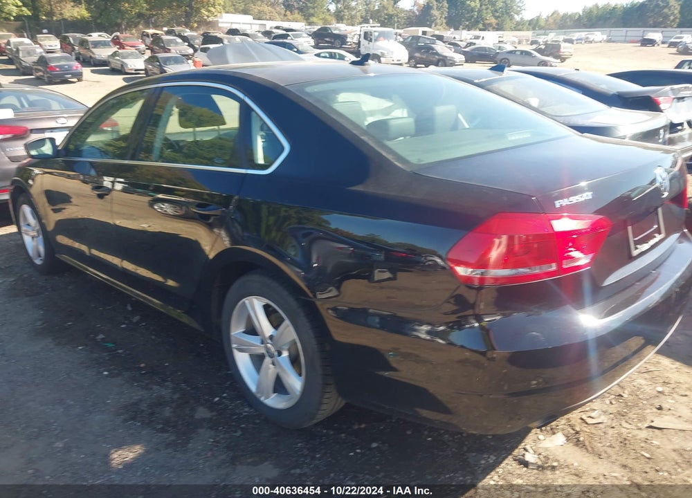 2014 VOLKSWAGEN PASSAT 1.8T WOLFSBURG EDITION VIN: 1VWAT7A39EC031800